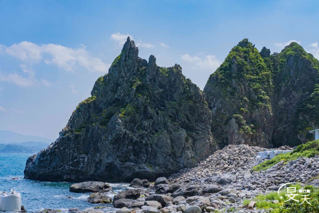 基隆嶼登島;龍頭岩 基隆嶼登島;龍頭岩