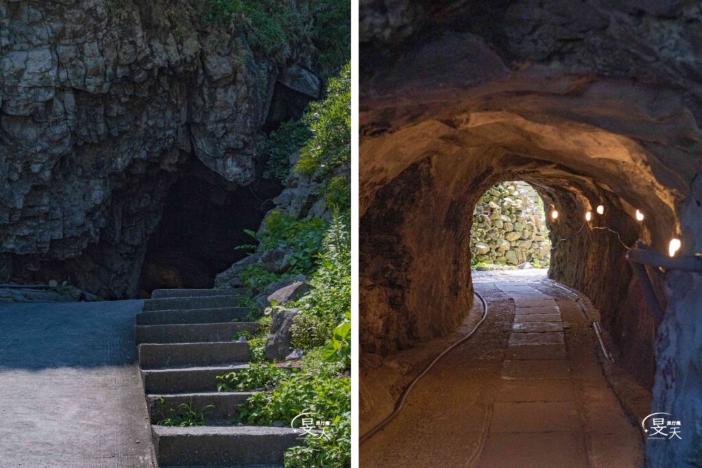 基隆嶼登島;小隧道 基隆嶼登島;小隧道