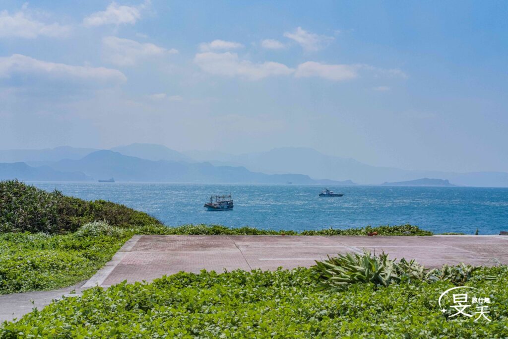 基隆嶼登島;停機坪 基隆嶼登島;停機坪