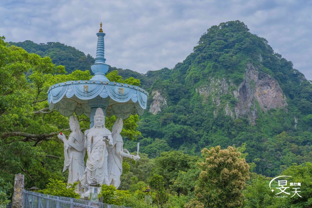 林梢步道;觀世音菩薩 林梢步道;觀世音菩薩