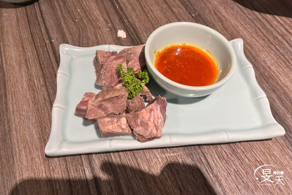 台北中山北店青花驕;店家招待的和牛 台北中山北店青花驕;店家招待的和牛