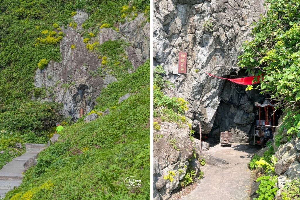 基隆嶼;濱海步道土地公廟 基隆嶼;濱海步道土地公廟