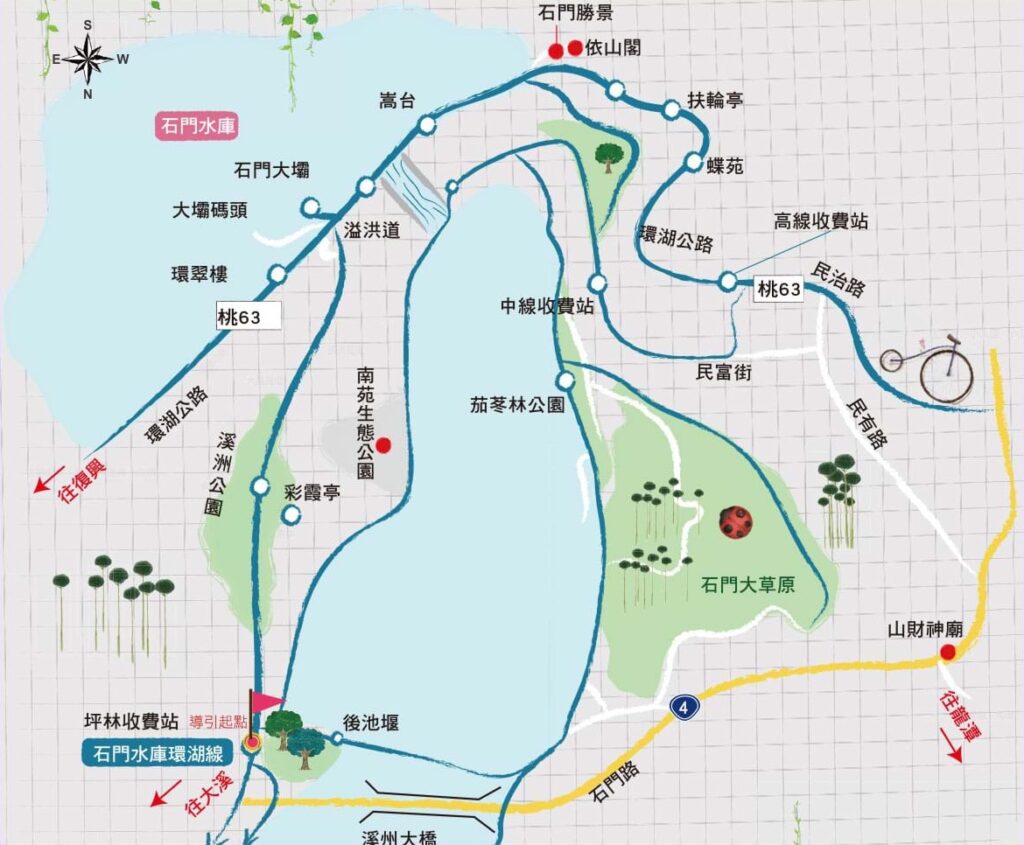 石門水庫;地圖 石門水庫;地圖