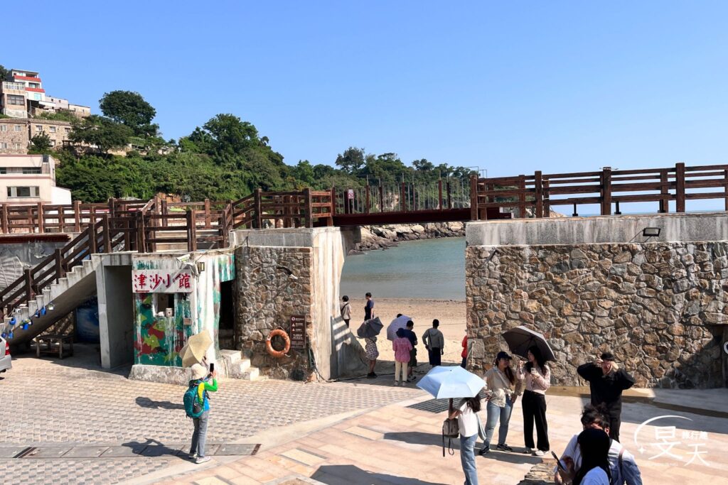 津沙聚落沙灘入口 津沙聚落沙灘入口