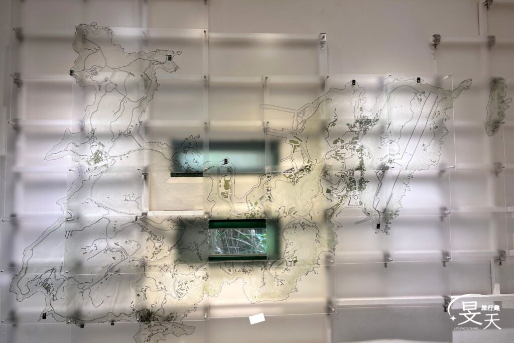 勝利堡南竿平面圖