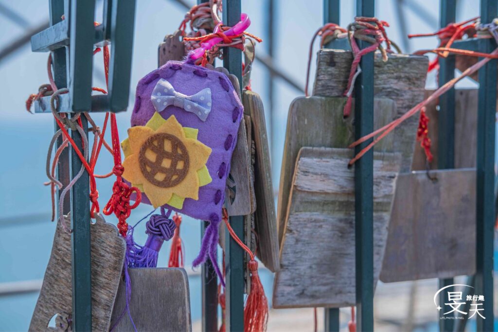 馬祖巨神像；眺望臺欄杆