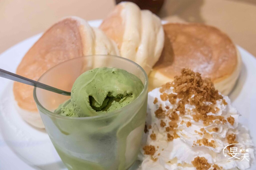 若草,靜岡抹茶冰淇淋鬆餅