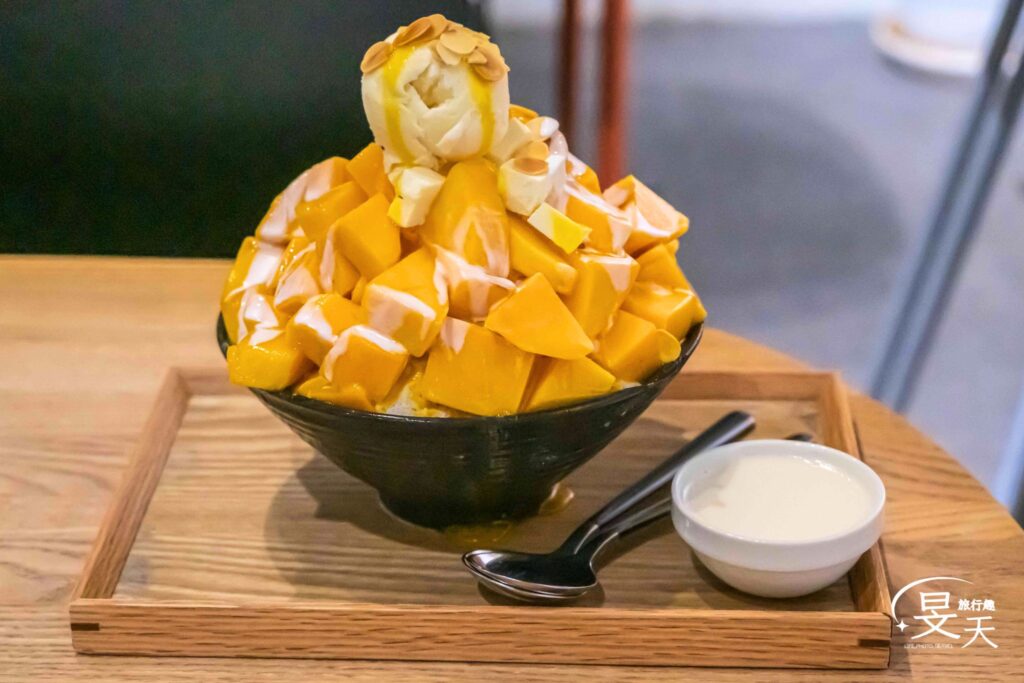 那間賣冰的咖啡店 愛文芒果起司雪冰 