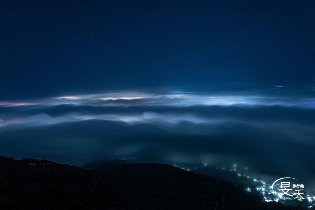 硬漢嶺琉璃燈海夜景