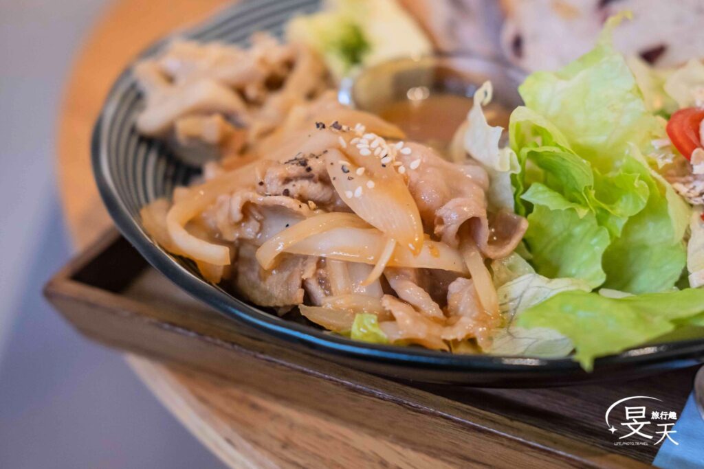 朝食午宴 柚香醬燒豬肉套餐