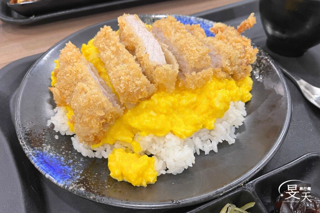 里肌滑蛋豬排套餐