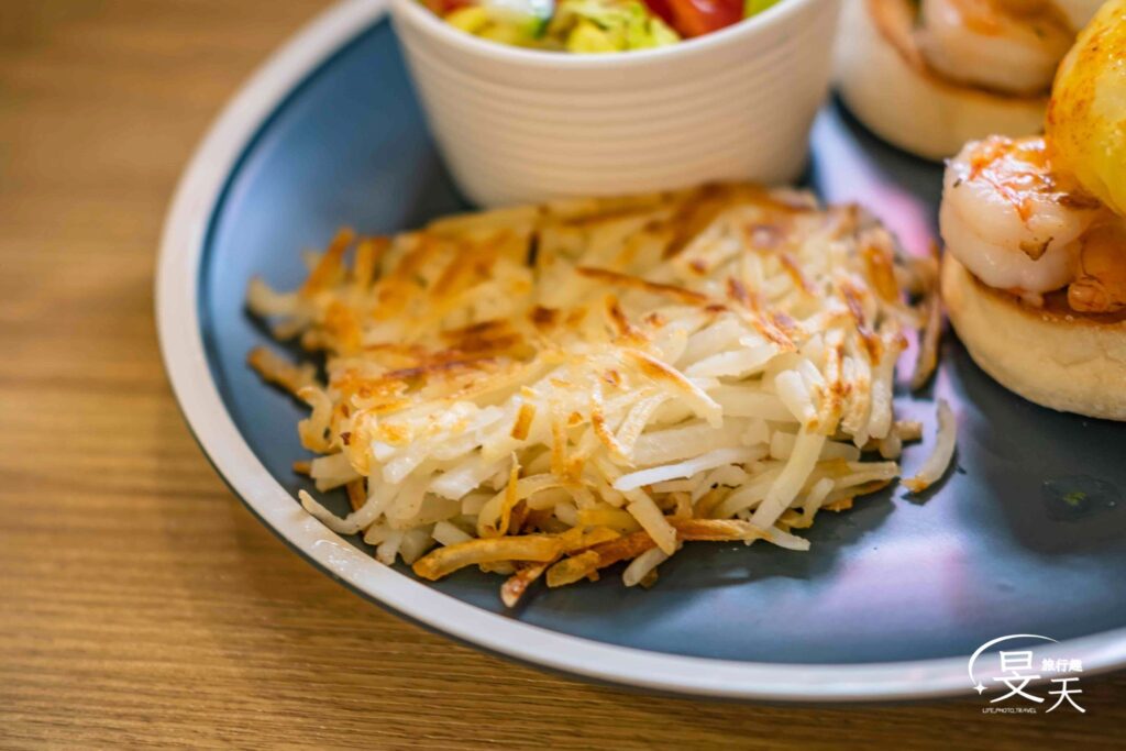 A.J Brunch 鮮蝦節瓜班尼迪克蛋