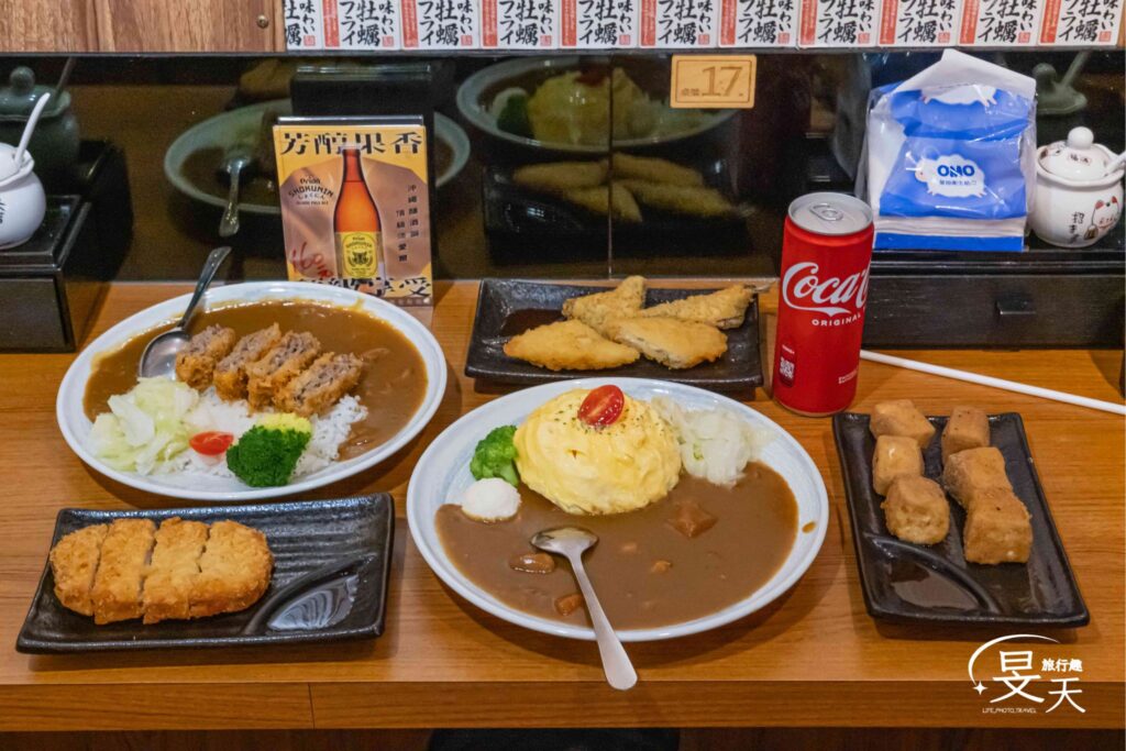 環七土佐っ子（原宮內屋） 裙擺蛋咖哩飯跟炸牛肉餅咖哩飯定食