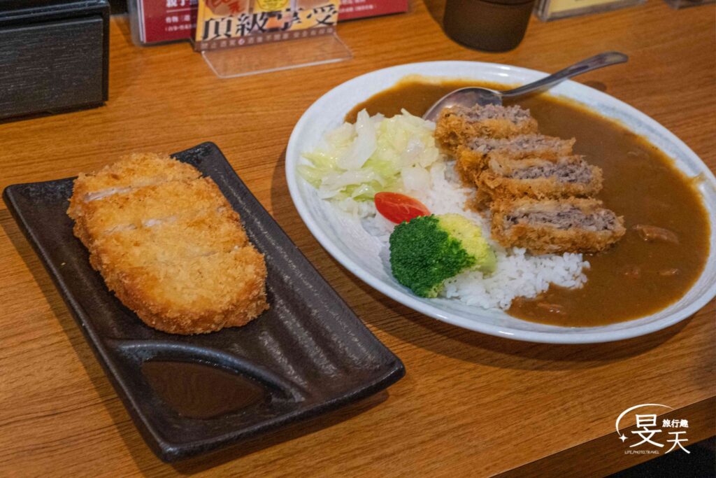 環七土佐っ子（原宮內屋） 炸牛肉餅咖哩飯定食