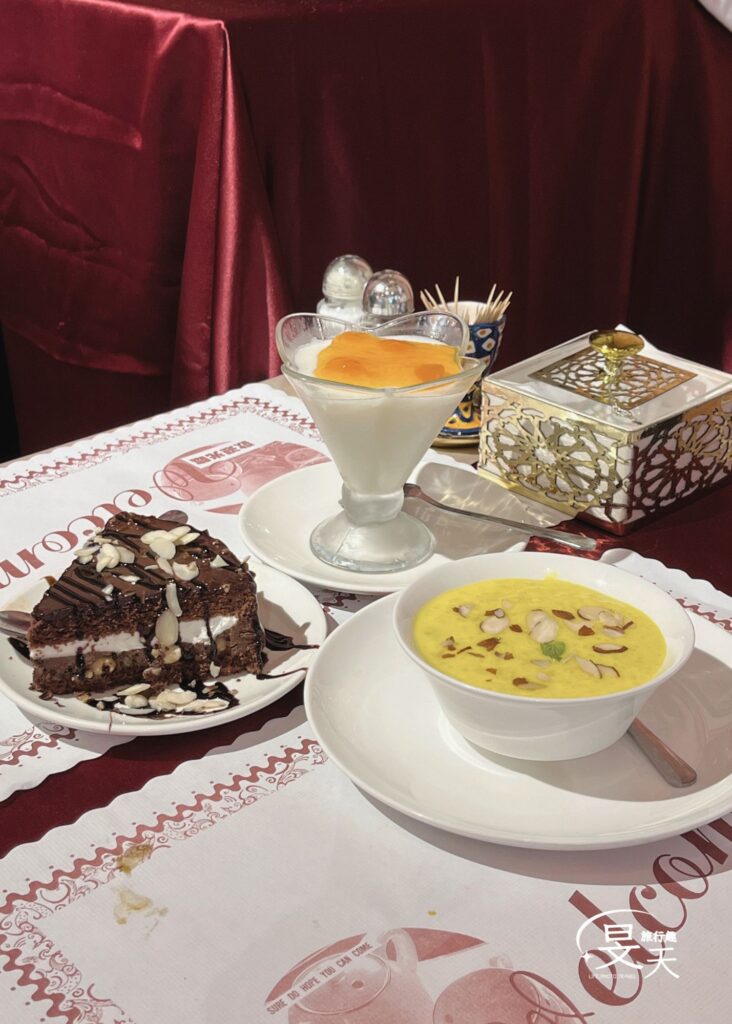 暮娜餐館 番紅花米布丁&中東牛奶布丁&金沙榛果巧克力 暮娜餐館 番紅花米布丁&中東牛奶布丁&金沙榛果巧克力